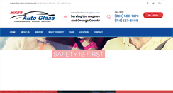 Desktop Screenshot of mikesautoglass.com